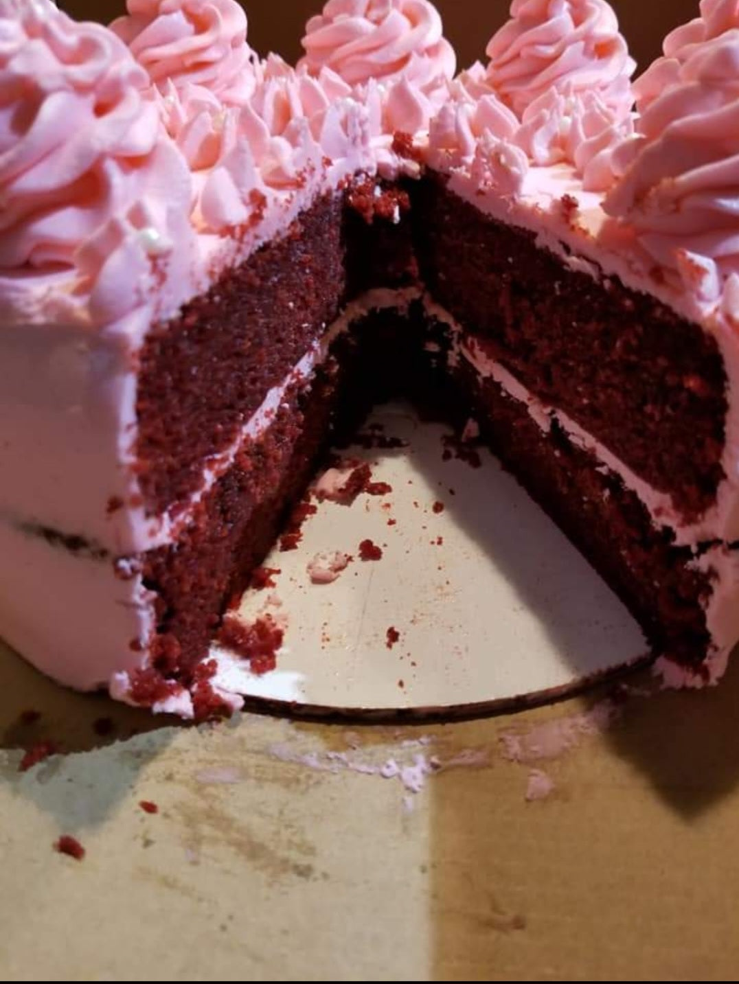 Red Velvet Cake with Cream Cheese Frosting
